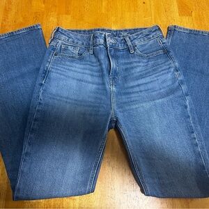 Old Navy Women's Straight Leg Blue Jeans